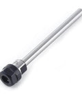 Hella Tough 8mm Cylindrical Shank Collet Extension With Knockout Precision Threading For Heavy Shop Lathes And Mill Tools, steel material, precision design