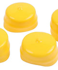Four Pack Yellow Axle Cap Bearing Cover M143338 For John Deere Lawn Mowers And Tractors Fits 105 to X304