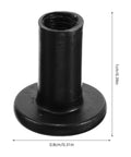 Barrel nut from 40 Piece Drive Socket Cap Bolt Furniture Connector Set with M3 Countersunk Screws for cabinets and wardrobes.