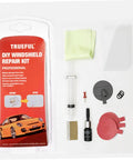Windshield Repair Kit For Cracks And Chips, Auto Glass Quick Fix Tools With Resin Injection Head, DIY Car Glass Repair Supplies