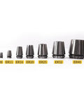 Get Your Spring Collet ER11 Up For Cnc Engraving And Milling Projects. Various ER collet sizes displayed in durable steel.