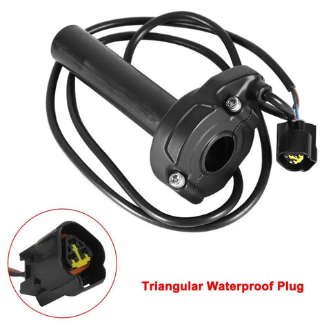 Throttle Grip Kit With Handle Cable And Rolling Bearing For Sur Ron Electric Dirt Bikes X160 X260 Light Bee Smooth Throttle Response Easy Install Plug And Play Durable Grips For Off Road Adventures