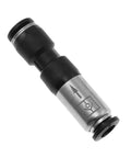 4 Pack Straight Head One Way Pneumatic Check Valves Push In Air Tube Connectors 6mm For Air Compressors And Mechanical Electronics And DIY Automotive Automation Equipment, nickel-plated copper and plastic construction