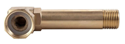 Brass Swivel Replacement for Hose Reels 704 705 714, 4.66 Inch Long, Heavy Duty Garden Reel Part, No Fuss Install, Brass Construction, Fits Worn Swivels, Model 4007, brass swivel fitting