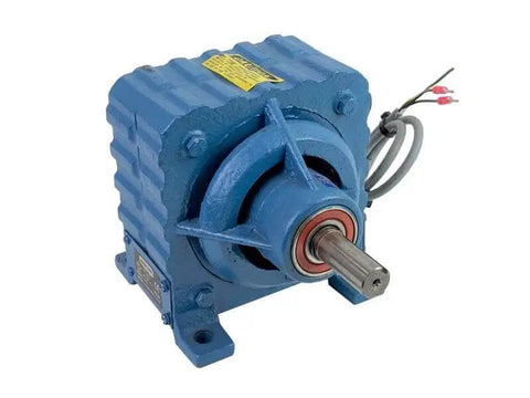 High Precision Magnetic Particle Clutch Foot Mounted 0.17 Amp 90 VDC Clutch Brake For Durable Industrial Machinery