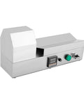 Fast Heat Electric Bottle Sleeve Shrinker Machine With Digital Temp Control For Wine Capsules Up To 70 Millimeters, stainless steel design.