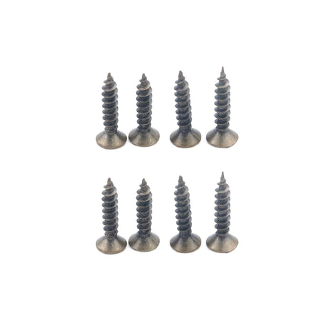 Pack of mounting screws for Bronze Zinc Alloy Flush Door Pull Handles For Cabinets, Drawers, Wardrobes And Sliding Doors, Recessed Pocket Pulls