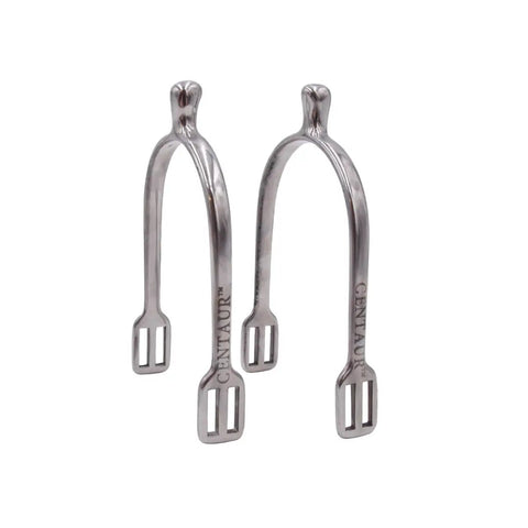 Stainless Steel Ladies Blunt Spur With Knob End And Rounded Branches For Humane NoRowel Equestrian Spur Training And Trail Riding Rust