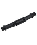 Badass Black Straight Pipe Lamp Stem Extension Rod Kit One Point Five Seven Inches With Connector for tool-free install.