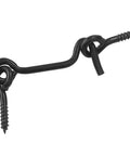 Beefy 5 Pack Swivel Hook And Eye Latches For Barn Gates Windows And Doors Legit Heavy Duty Steel latch with screw end for outdoor use.