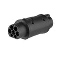 Heavy Duty Type 2 To Type 1 EV Charger Adapter 32A 7KW IP55 Weatherproof SAE J1772 connector, designed for durable EV charging.