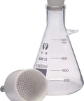 Lab Vacuum Filtration Apparatus Complete Suction Filter Kit with hand pump funnel and distillation equipment flask and funnel