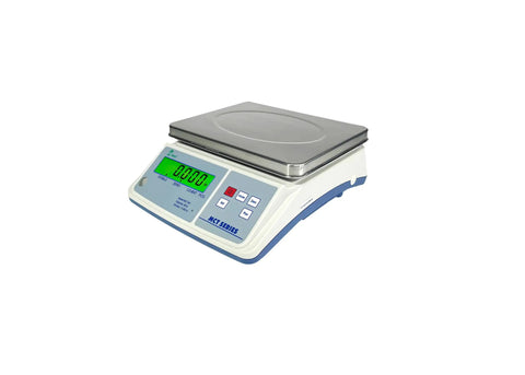 No Doubt The Top Tier Digital Parts Counting Scale 16 Pound Capacity featuring a stainless steel platform for inventory work.