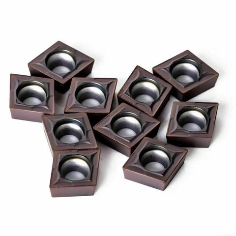 Pro Grade Boring Bar Lathe Holder Set With 10 CCMT09T304 Inserts for precision turning and roughing on metal surfaces