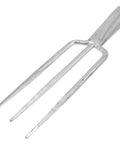 Three Prong Metal Garden Fork For Gardening And Fishing Heavy Duty All Purpose Tool Sturdy Steel Weeder For Outdoor Use And Harvesting