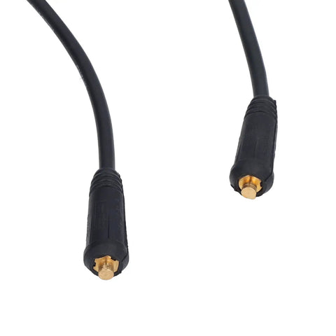 Heavy Duty Yosoo Ground Welding Earth Clamp With 1.5 Meter Cable handles up to 300 amps with insulated connectors close-up.