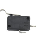 No Sweat Setup 4 Piece Golf Cart Micro Switch Kit 2 Pin And 3 Pin Terminals, black micro switch with metal actuator.