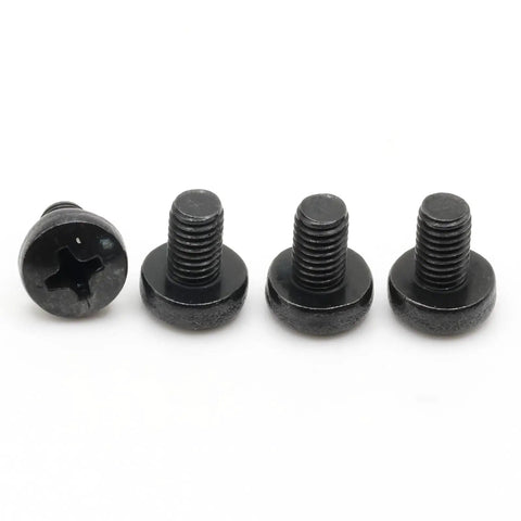 Rear License Plate Screws For Tesla Model 3 M3 Stainless Steel Black Oxide 8mm Long M5 Pack Of 4 No Rust No Oxidation