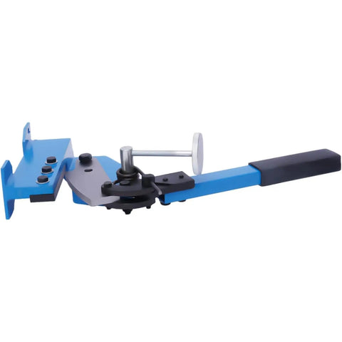 Rock Solid Hand Lever Shear With Adjustable Clamp And Long Grip Cuts Up To 6 Millimeter Sheet Steel Like A Hot Knife For Flat Bars Round Stock And Shop Projects