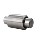 Straight Up Solid Forklift Roller Part 0330400101, steel axle roller for attachment tracking and reliable lift motion.