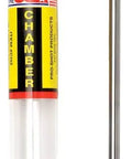 10 Inch Go To Chamber Rod For Pistols And Rifles With Red Aluminum Fixed Handle, Micro Polished Stainless Cleaning Rod, Made In USA CH2 Bore Cleaner For Quick, Easy Gun Chamber Cleanup; red cap and handle