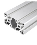 4080 Aluminum Profile Extrusion 8mm T Slot 6063 T5 Anodized Linear Rail For CNC Machine And 3D Printer European Standard Available In 800mm 900mm And 1000mm Lengths Heavy Duty DIY Metalworking Part, close-up end view