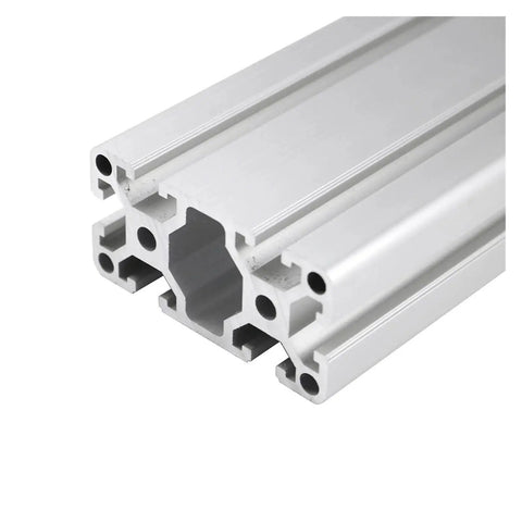 4080 Aluminum Profile Extrusion 8mm T Slot 6063 T5 Anodized Linear Rail For CNC Machine And 3D Printer European Standard Available In 800mm 900mm And 1000mm Lengths Heavy Duty DIY Metalworking Part, close-up end view
