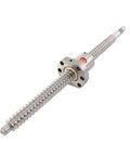Right Hand SFU2010 Ball Screw 20mm Diameter 10mm Lead C7 Rolled With End Machined For Lathe And CNC Motion Rails 500mm Length