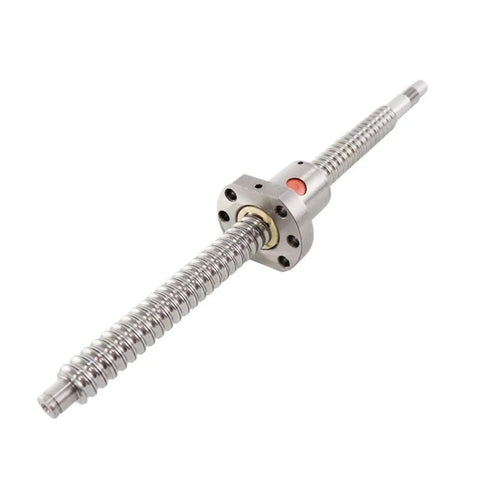 Right Hand SFU2010 Ball Screw 20mm Diameter 10mm Lead C7 Rolled With End Machined For Lathe And CNC Motion Rails 500mm Length