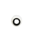 AquaLock One Half Inch CTS To Three Eighths Inch OD Reducing Union Coupling With O Ring Lead Free Polysulfone Quick Push To Connect Tool Free Installation For Copper CPVC PEX And CTS Tubing front view