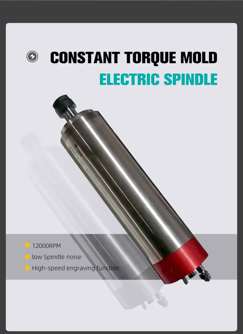 Rock Solid Cnc Milling Machine Packed With A Slick Internal Cooling System And Fully Enclosed Safety Guard Built Tough For Your Home Garage Running Smooth On Diy Watch And Model Mods, electric spindle with 12000RPM.