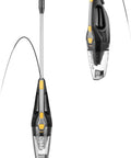 Blaze 3 In 1 Stick Vacuum Cleaner With Powerful Suction Lightweight Four Pound Handheld For Quick Cleanups On The Go Onboard Crevice Tool Great For Hard Floors And Pet Hair shown in full view with detachable handheld.