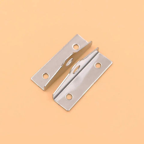 Built Tough 304 Stainless Steel Padlock Set With 90 Degree Eyelet Latch For Indoor Outdoor Use metal latch on peach background