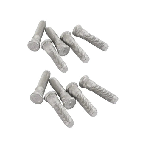 Premium Steel Wheel Studs Replacement Lock Kit Compatible With Dodge Durango And Ram Trucks Perfect For Tough Off-Road Drives To Keep Your Wheels Locked Tight And Safe On Any American Road Trip. Set of 10 silver steel wheel studs