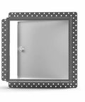 Solid 16X16 Inch Flush Drywall Access Panel With Concealed Hinge Beefy Galvanized Steel Build Tough Perforated Taping Bead view