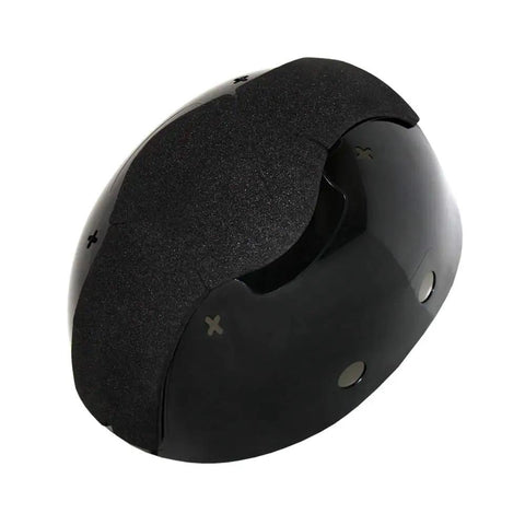 Black Baseball Safety Bump Cap with ABS Shell, Breathable 100 Percent Cotton, Dual Layer Padded Foam, Lightweight Head Protection Hat