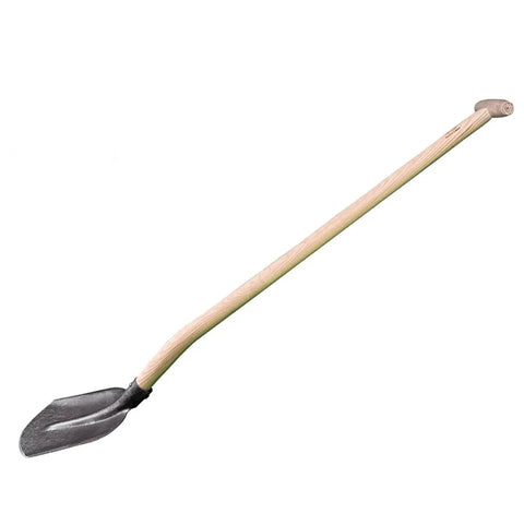 Ergo Digger T Handle Border Digging Tool With Forged Steel Head And Ash Hardwood Handle for precision landscaping and garden edging.