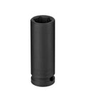 18mm Deep Impact Socket for 1/2 Inch Drive With Extra Long Reach, 6-Point Metric Cr-Mo Alloy Steel, Heavy-Duty Tool