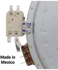 Range Radiant Heat Surface Element Replacement WB30T10133 for Ovens and Cooktops, multicolor, close-up of connector