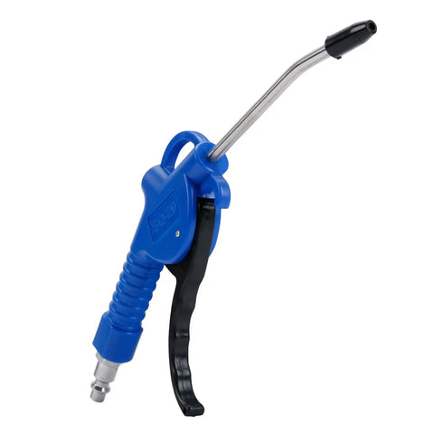 Blow Gun With Fixed Nozzle For Compressors Heavy Duty Dust Removal Cleaning Tool With Ergonomic Grip Built In Hanger Slot One