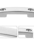 Saltwater Ready Marine Grade Stainless Steel Strap Webbing Clips With Burrfree Finish And Corrosion Resistance, Heavy Duty Deck And Yacht Rigging Hardware For Secure Anchor Grip On Rugged Boating close-up