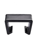 Black heat resistant Wicker Furniture Clips For Outdoor Sofas And Cushions, Heavy Duty No Fuss Durable Clips, side view