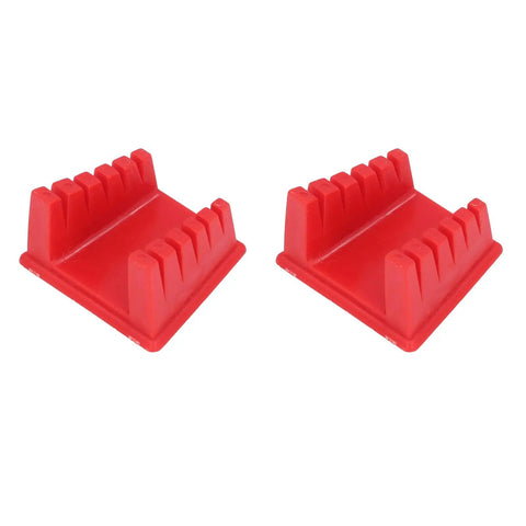 Super Secure Ycauty Soldering Station Clamp Set With Magnetic Holder and Firm Grip for Accurate Welds, two red cable clamps.