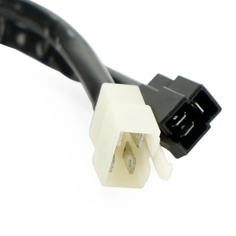 Close-up of connectors on Beefed Up Bike Voltage Rectifier Regulator For Navigator 1000 2000 2001 2002 2003 2004 2005