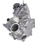 High Torque Industrial Gearbox Built Different For Smooth Shifting Up To 1000 Rpm Reliable Automotive And Motorcycle Drive Unit side view with detailed design.