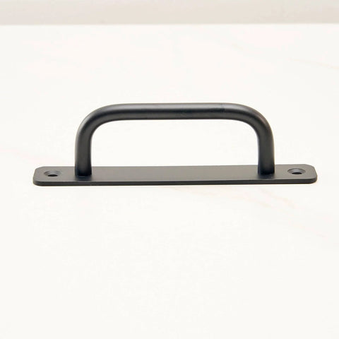 Black Aluminum Alloy Barn Door Handle Pull For Cabinets And Sliding Doors, Durable Go To Barn Door Hardware For Closets And Drawers