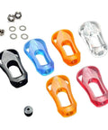 Upgrade Your Baitcast Reels With These Kickass Acrylic Handle Knobs Featuring Super Smooth Ball Bearings And A Lightweight Design For That Next-Gen Fishing Adventure You Been Waiting For. Acrylic baitcast reel knobs, 36mm, with bearings and screws
