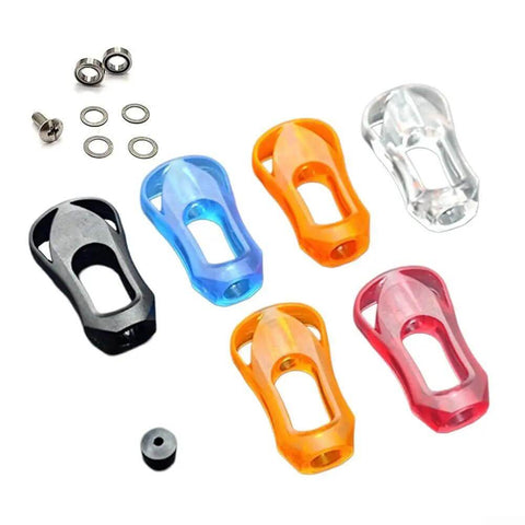 Upgrade Your Baitcast Reels With These Kickass Acrylic Handle Knobs Featuring Super Smooth Ball Bearings And A Lightweight Design For That Next-Gen Fishing Adventure You Been Waiting For. Acrylic baitcast reel knobs, 36mm, with bearings and screws