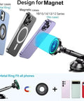 Legit Magnetic Wireless Car Charger With Hella Secure N55 Magnets And Quick Charge Universal Phone Mount Delivers Dead Accurate Viewing Angles Via Smooth Extending Arm Daily showcasing various phone cases and magnetic mount.