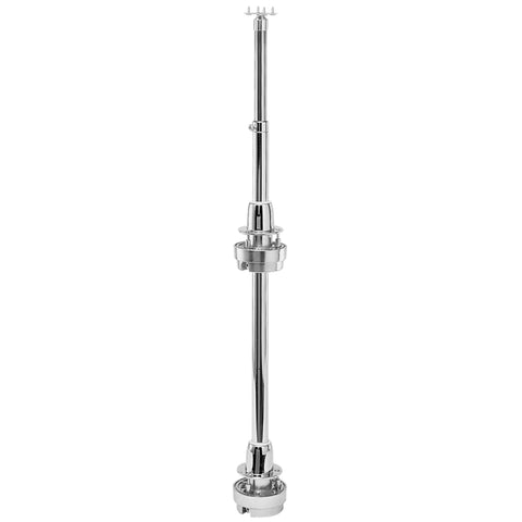 Smooth Operator 32 Inch Kidney Shaped Double Lazy Susan For Corner Base Cabinets, Solid Maple Spice Rack hardware component